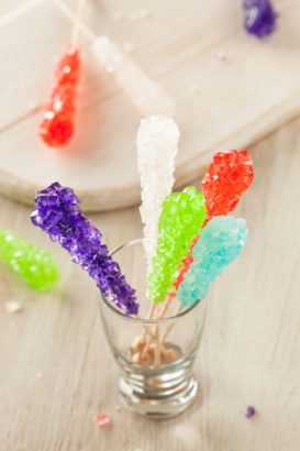 Sweet Sugary Multi Colored Rock Candy | Cook Museum of Natural Science